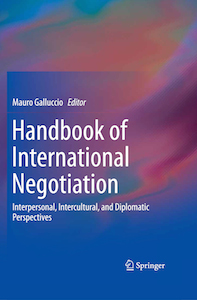 2014 : Handbook of International Negotiation